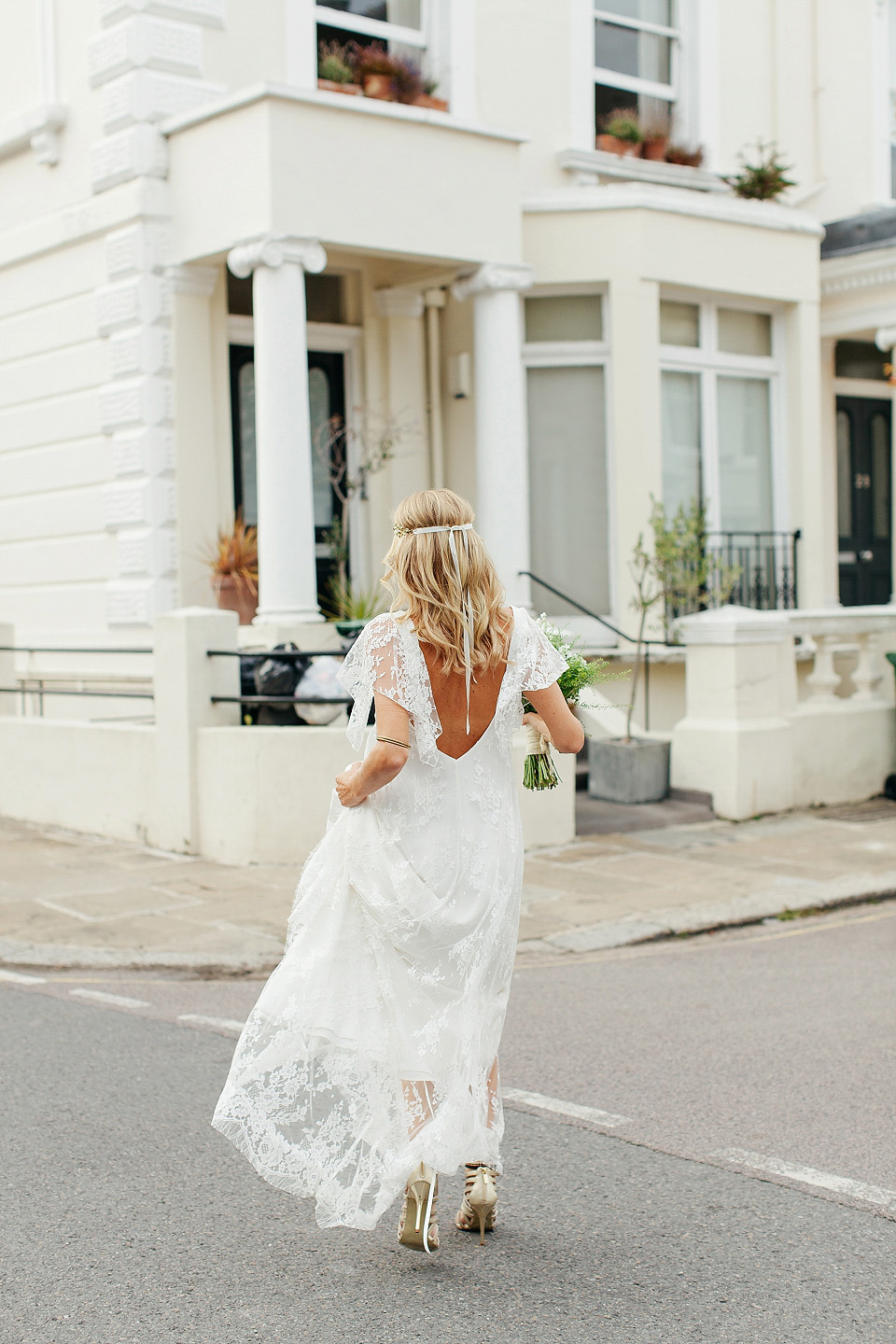 delphine manivet wedding dress, bohemian weddings, intimate weddings