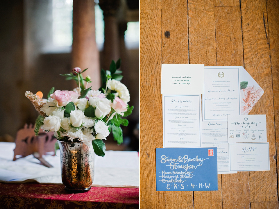 ensglish rose, pastel colour wedding, hendon hall wedding, country house wedding