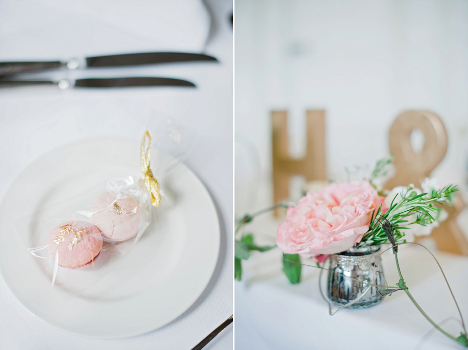 ensglish rose, pastel colour wedding, hendon hall wedding, country house wedding