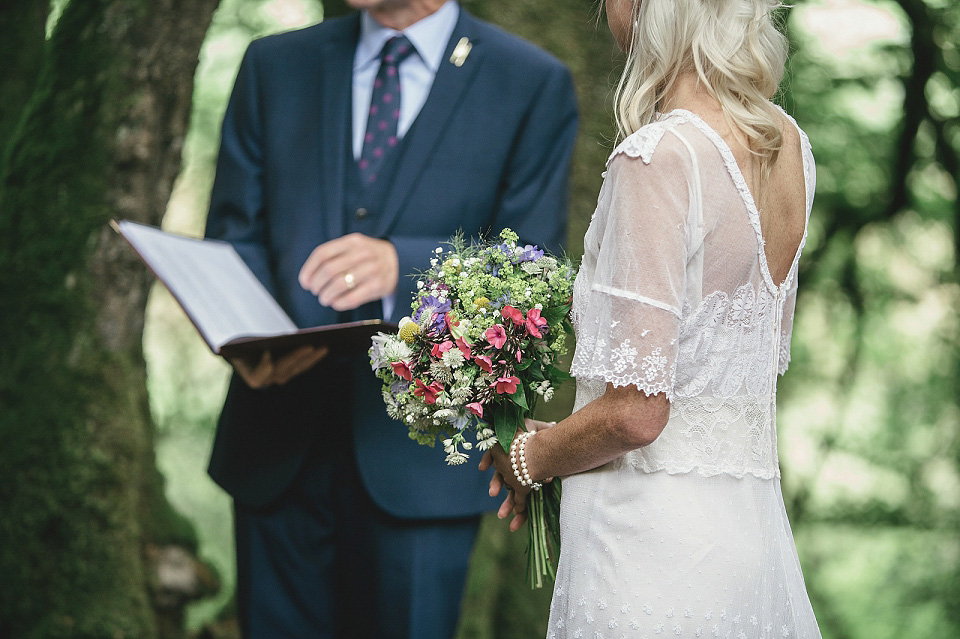 edwardian wedding dress, jane bourvis, handfasting, woodland weddings, kat hill photography