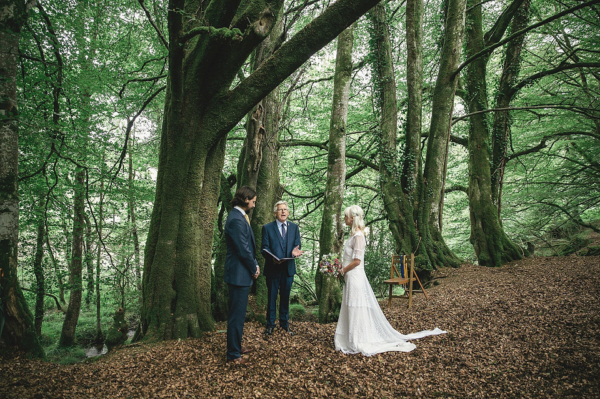 An Edwardian Wedding Dress for a Woodland Handfasting