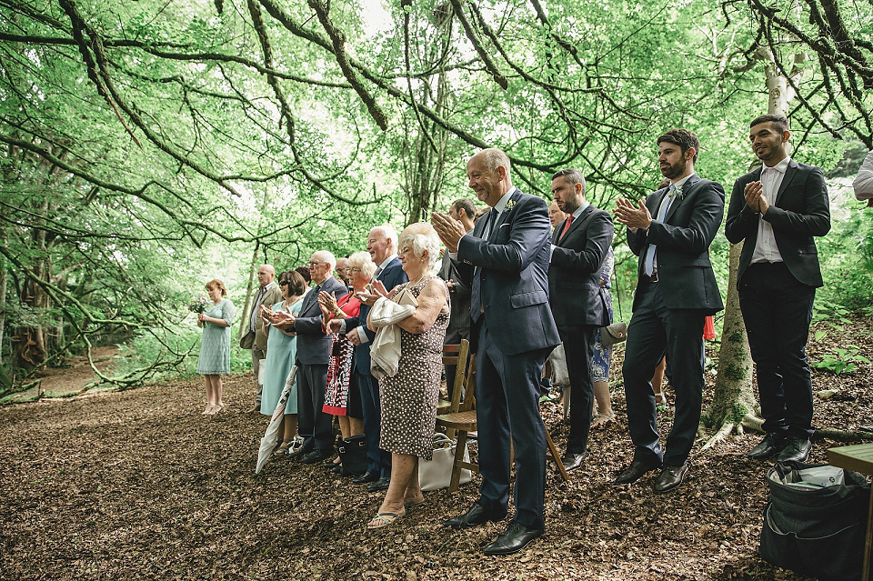 edwardian wedding dress, jane bourvis, handfasting, woodland weddings, kat hill photography