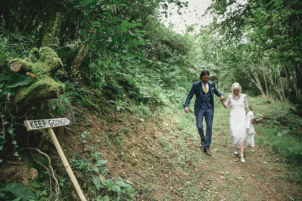 edwardian wedding dress, jane bourvis, handfasting, woodland weddings, kat hill photography