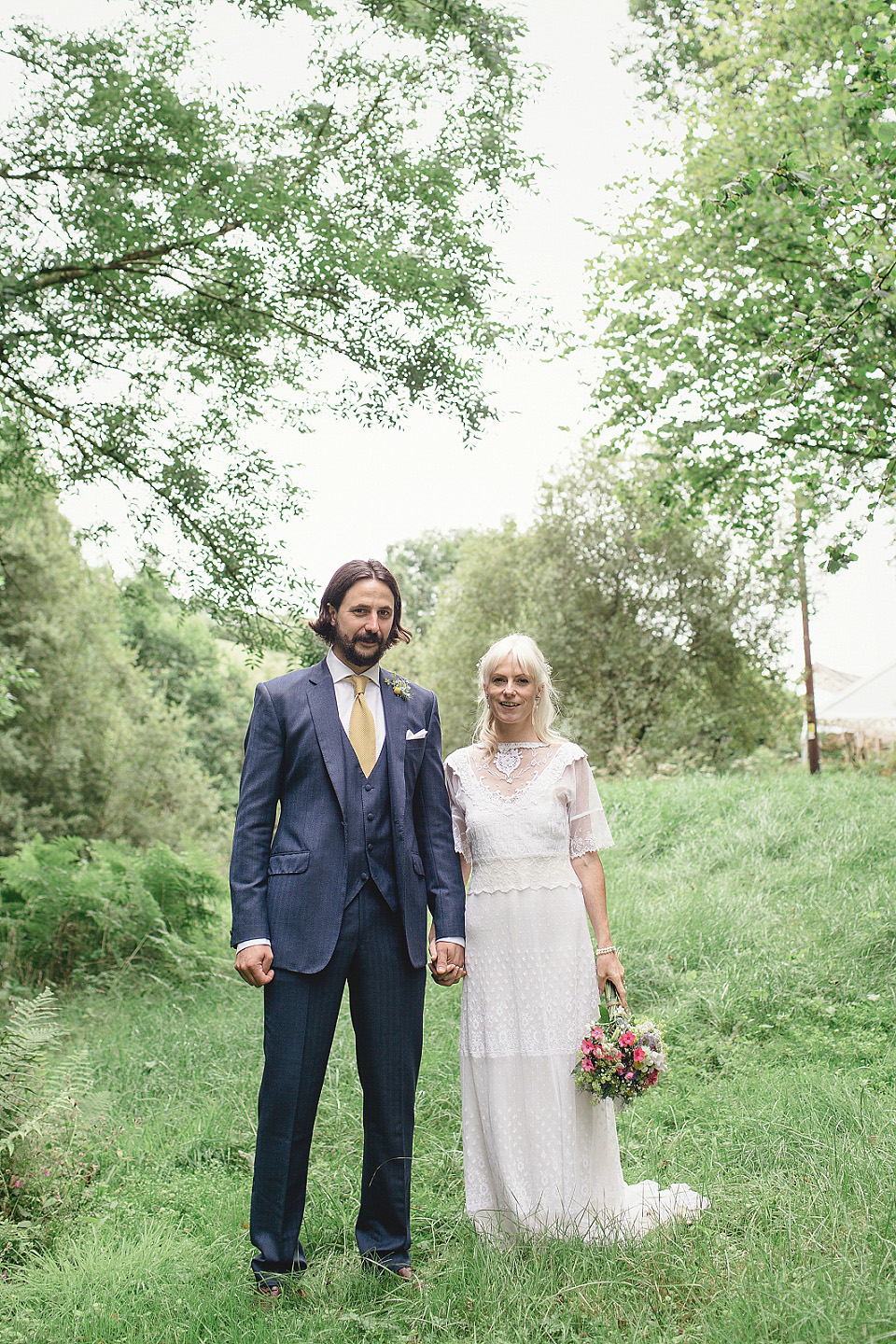 edwardian wedding dress, jane bourvis, handfasting, woodland weddings, kat hill photography