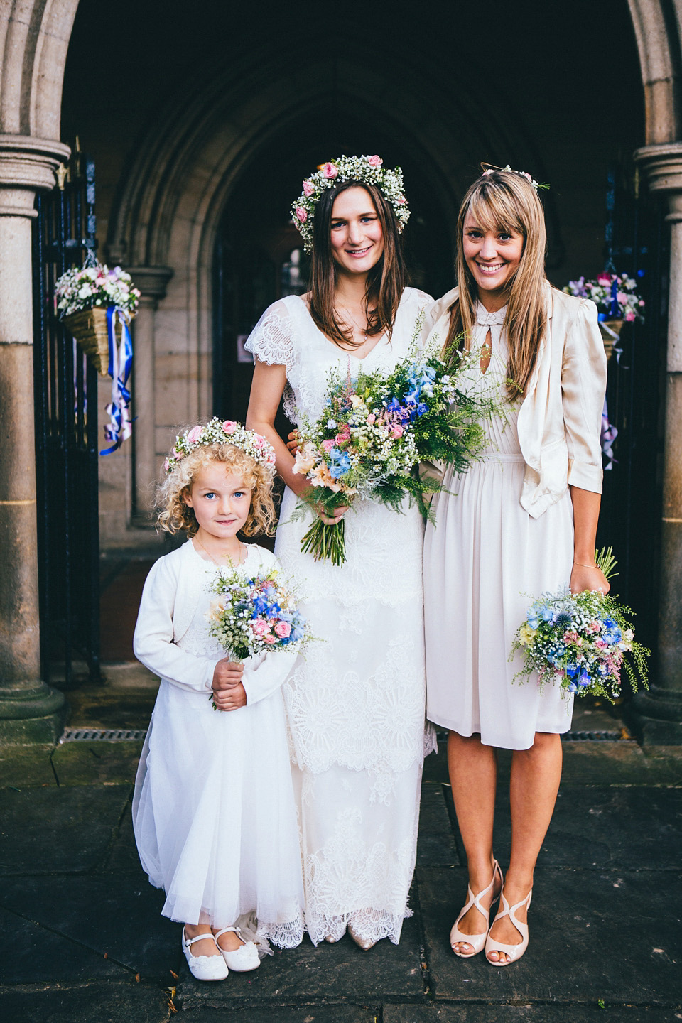 edwardian inspired wedding dress, kate beaumont, leeds city centre wedding