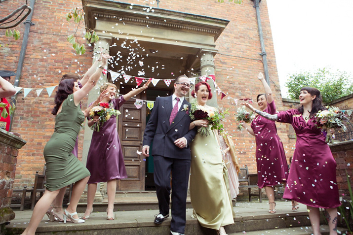 gold wedding dress, kate beaumont wedding dress, walcott hall, milly colley photography