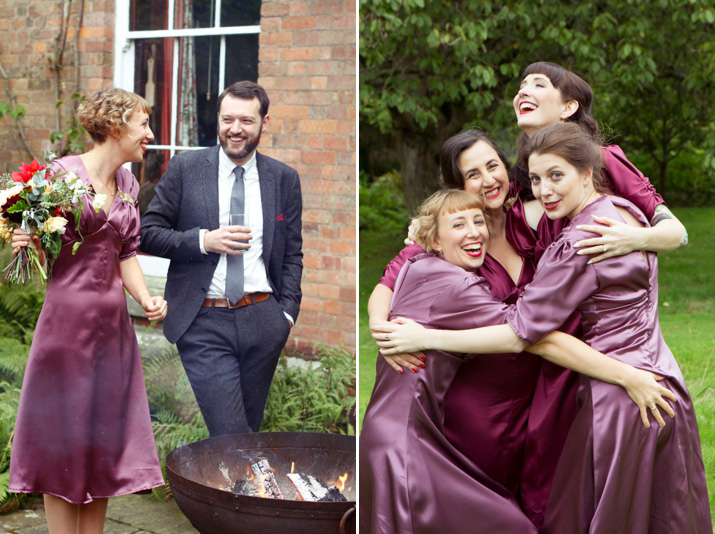 gold wedding dress, kate beaumont wedding dress, walcott hall, milly colley photography