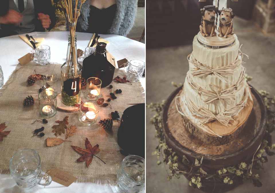 rustic barn wedding, autumn wedding, terry fox wedding dress, michelle lindsell photography