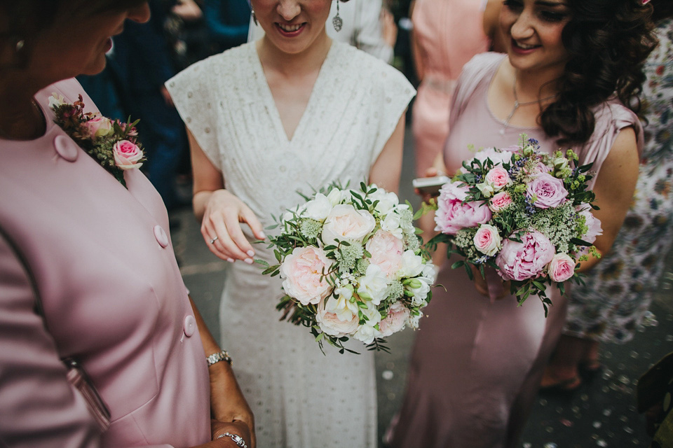 haydn ryding manchester wedding photographer, 1930's vintage wedding dress