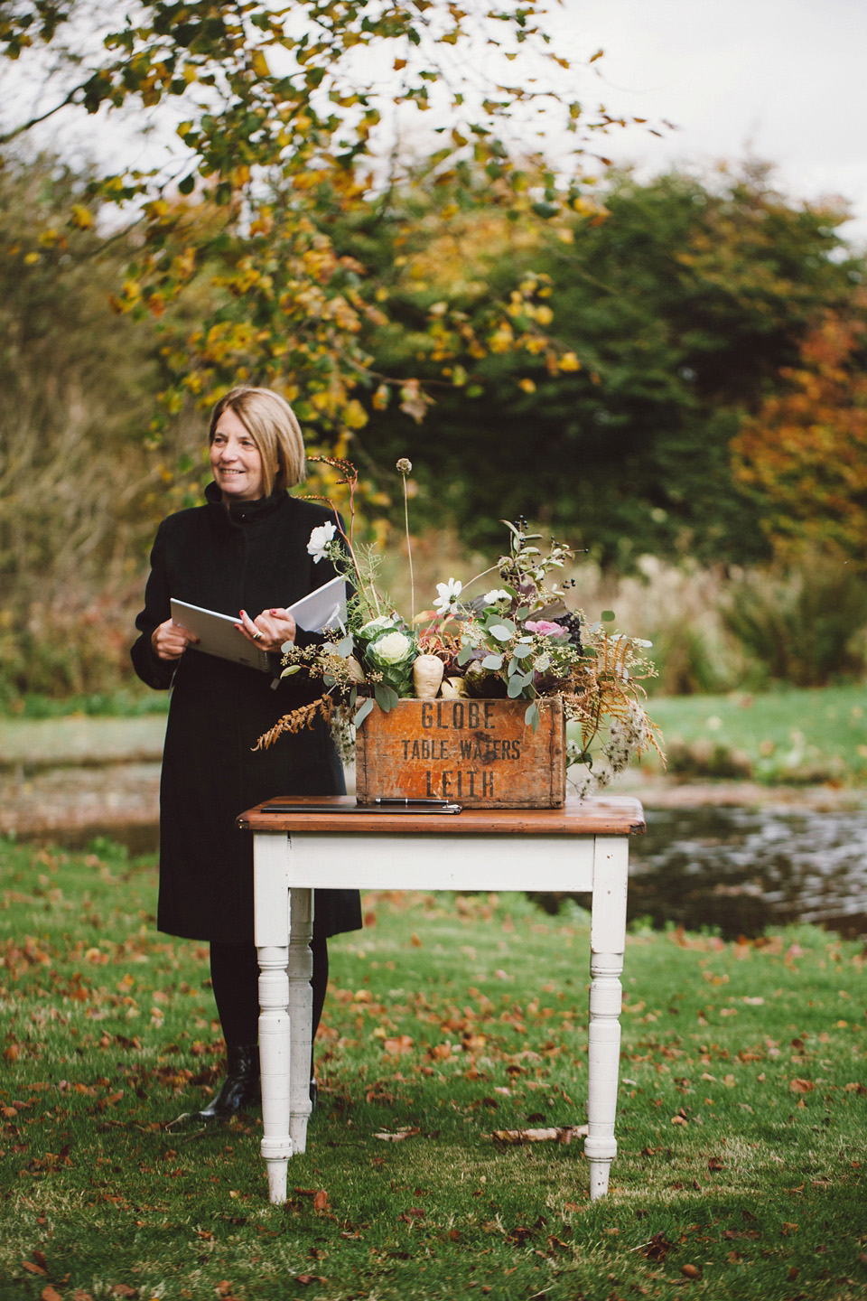 autumn wedding, scottish wedding, richard nicoll, pyrus flowers, outdoor weddings