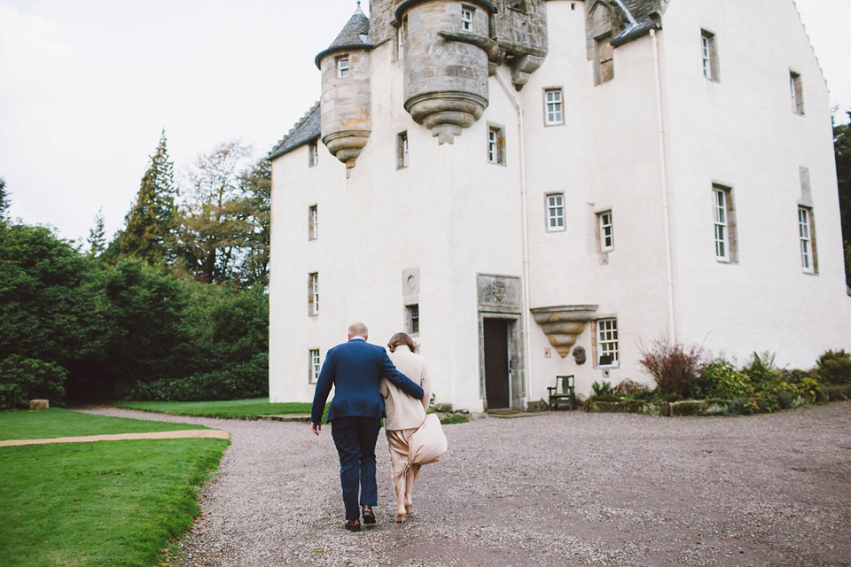 autumn wedding, scottish wedding, richard nicoll, pyrus flowers, outdoor weddings