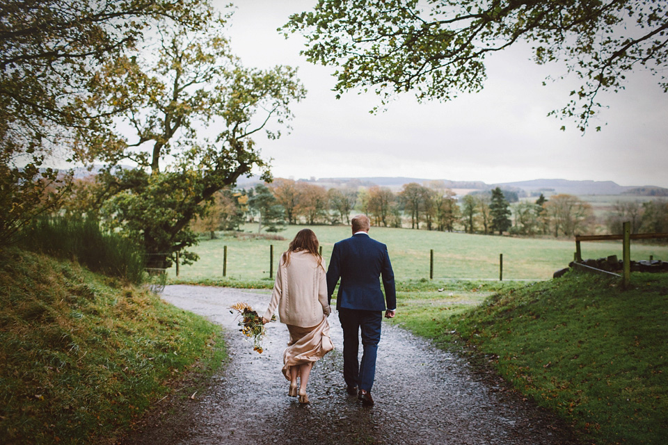 autumn wedding, scottish wedding, richard nicoll, pyrus flowers, outdoor weddings