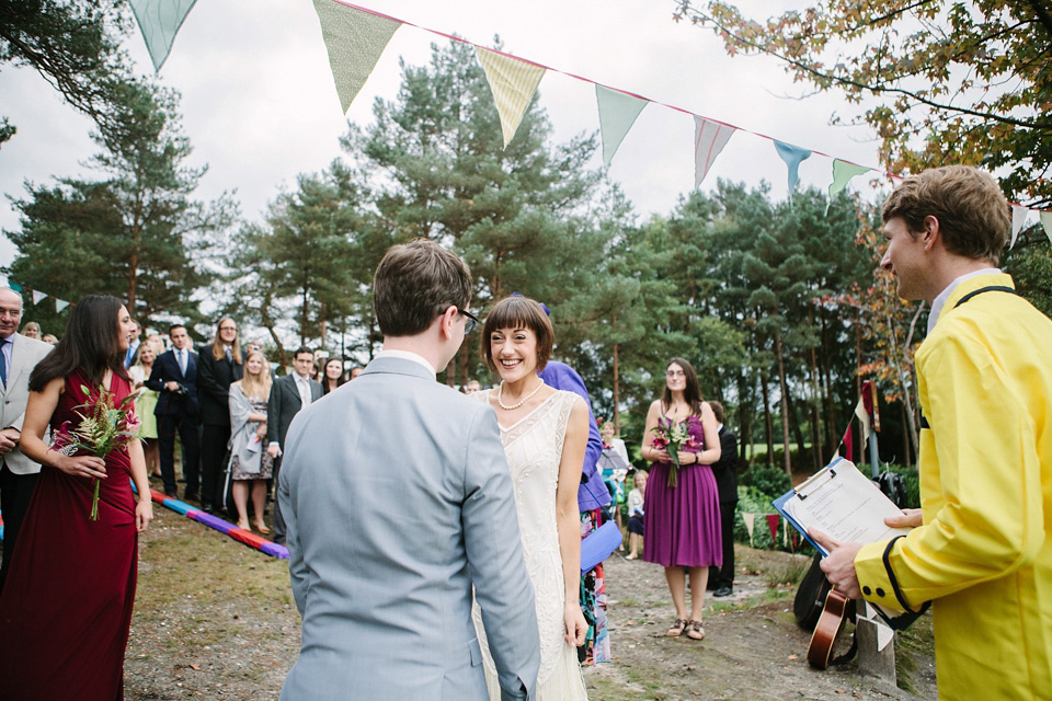 1920s wedding dress, joanna brown photography, lakeside wedding, outdoor weddings, quirky weddings, eccentric weddings