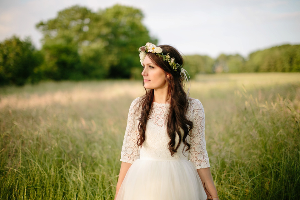 pagan handfasting, farm weddings, 1950s style wedding dress, handcrafted wedding, handmade wedding, surrey weddings, tom ravenshear photography