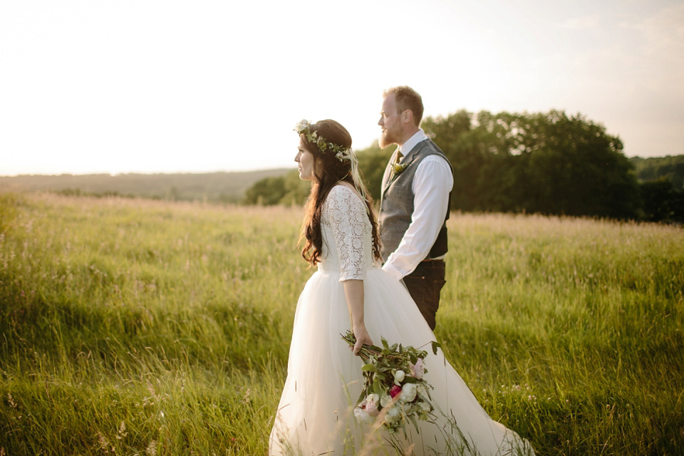 pagan handfasting, farm weddings, 1950s style wedding dress, handcrafted wedding, handmade wedding, surrey weddings, tom ravenshear photography