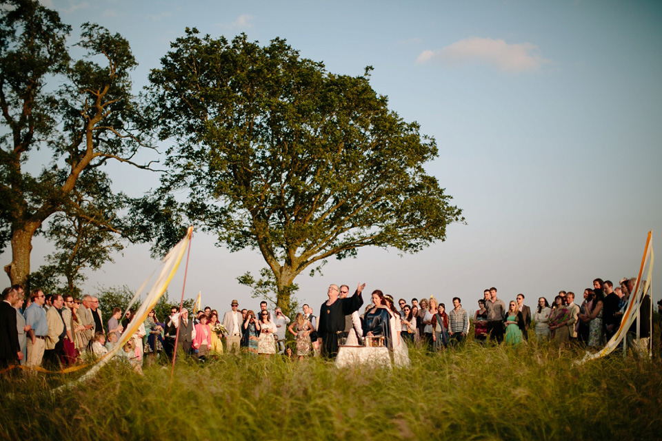 pagan handfasting, farm weddings, 1950s style wedding dress, handcrafted wedding, handmade wedding, surrey weddings, tom ravenshear photography