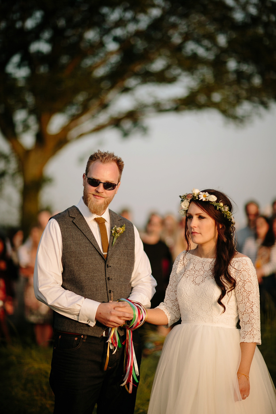 pagan handfasting, farm weddings, 1950s style wedding dress, handcrafted wedding, handmade wedding, surrey weddings, tom ravenshear photography