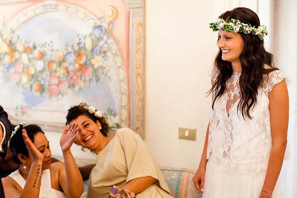 boho bride, bohemian weddings, rime arodaky, weddings in italy, rustic wedding