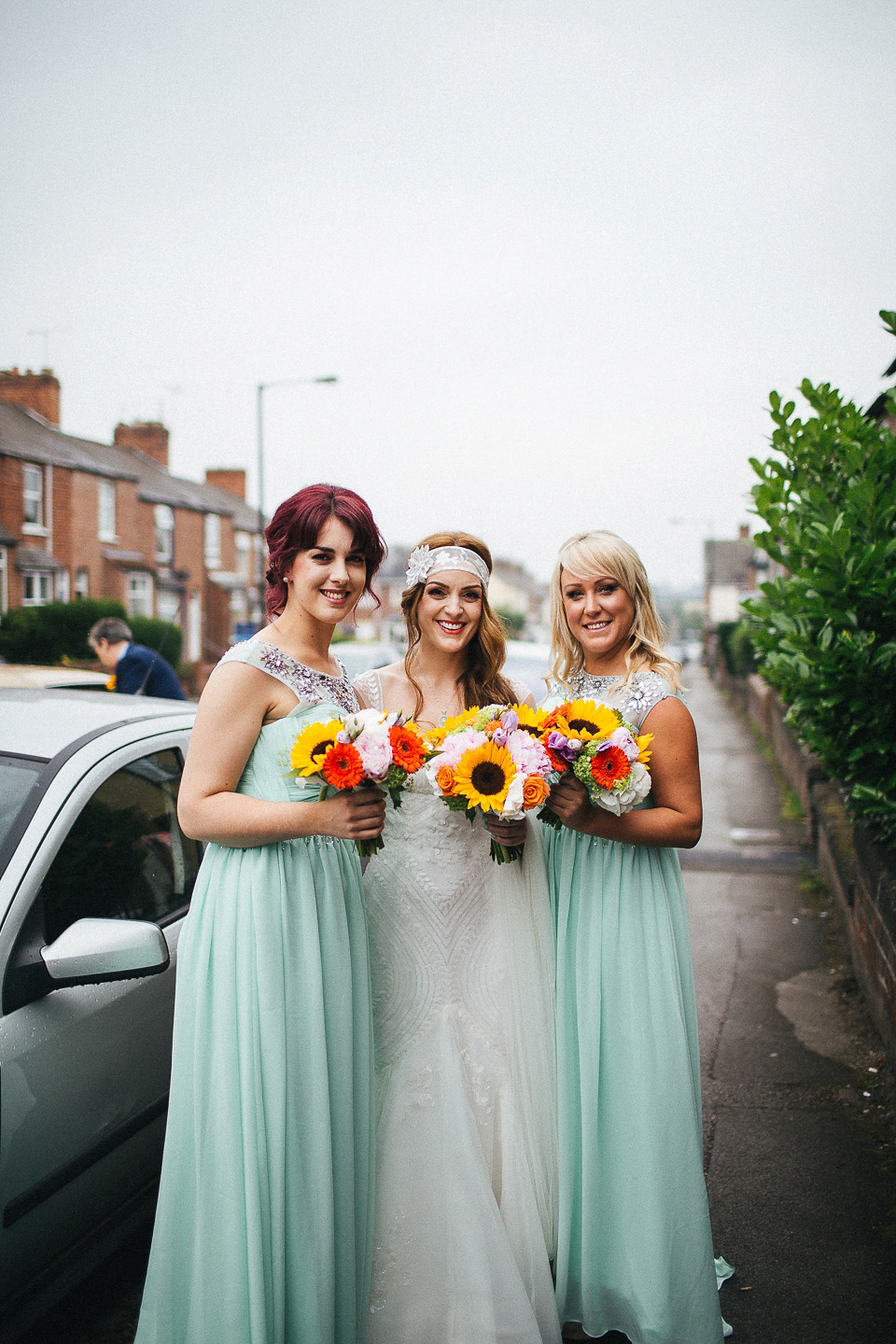 pronovias wedding dress, dotmoxee photography, villa farm weddings, york weddings, rainy day weddings, boho bride