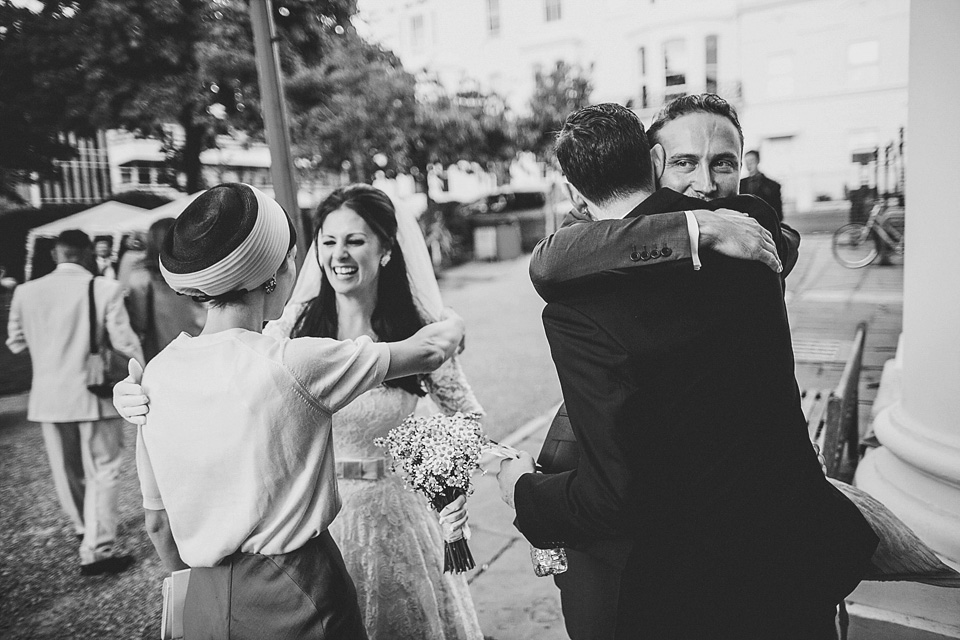 fabulous vintage bride, 1960s inspired wedding, proud cabaret brighton, dragan zlataonic photography