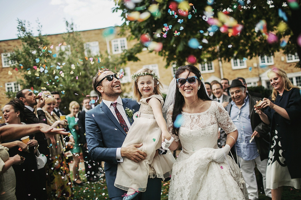 fabulous vintage bride, 1960s inspired wedding, proud cabaret brighton, dragan zlataonic photography