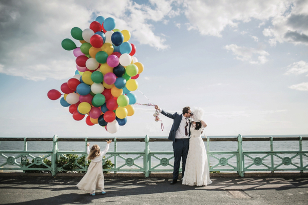 A Fabulous Vintage Bride and her Kitsch and Colourful 1960’s Inspired Brighton Wedding