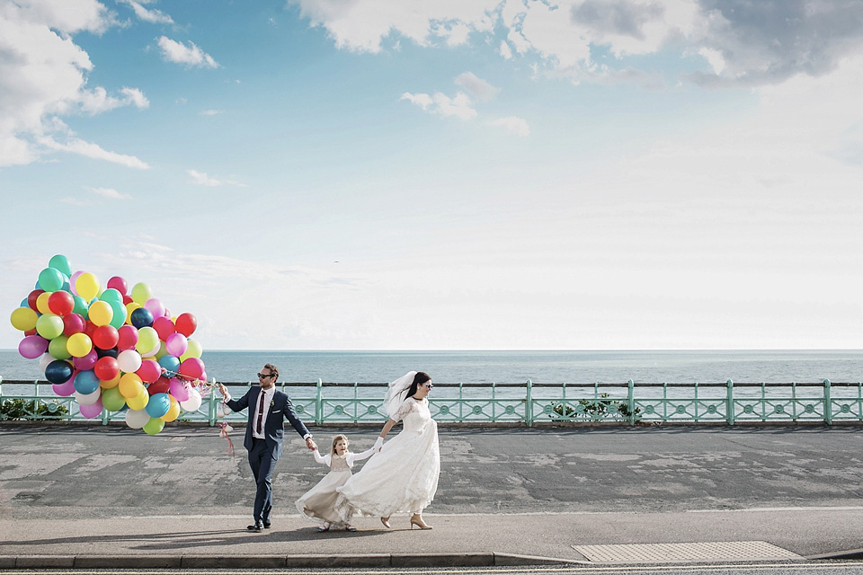 fabulous vintage bride, 1960s inspired wedding, proud cabaret brighton, dragan zlataonic photography