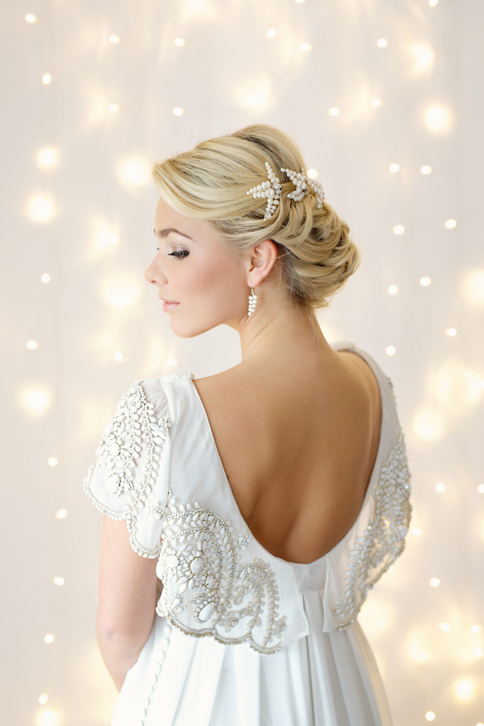 Victoria Fergusson's 'Bridal Goddess' collection of beautiful accessories for brides. Visit victoriafergusson.co.uk for further information. victoria fergusson, bridal godess, bridal headpiece