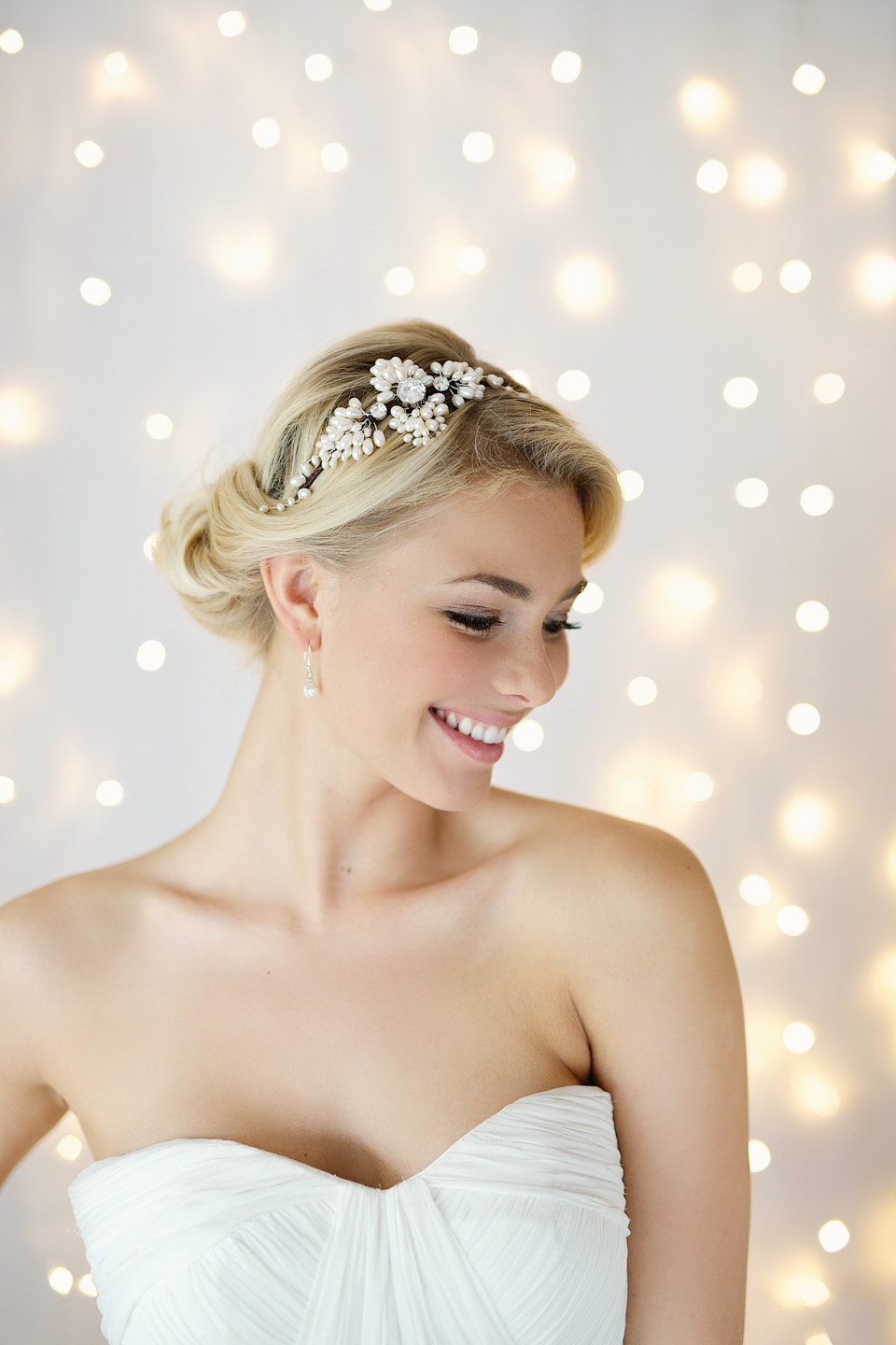 Victoria Fergusson's 'Bridal Goddess' collection of beautiful accessories for brides. Visit victoriafergusson.co.uk for further information. victoria fergusson, bridal godess, bridal headpiece