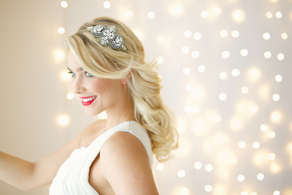 Victoria Fergusson's 'Bridal Goddess' collection of beautiful accessories for brides. Visit victoriafergusson.co.uk for further information. victoria fergusson, bridal godess, bridal headpiece