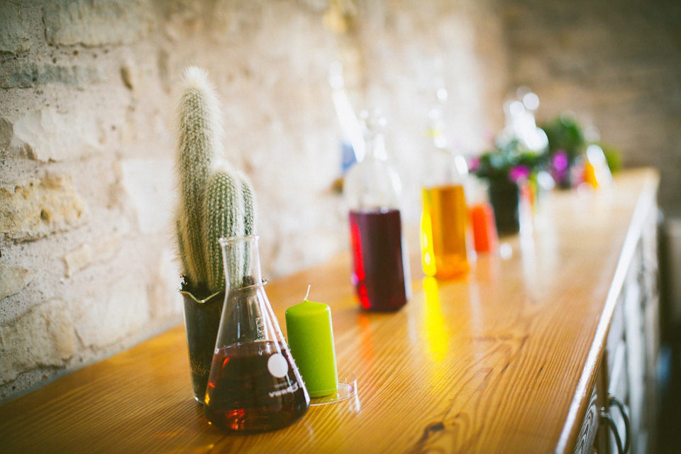 science lab inspired wedding, scientist inspired wedding, summer neverland photography, folly farm bristol weddings, bright and colourful weddings, quirky weddings, alternative weddings