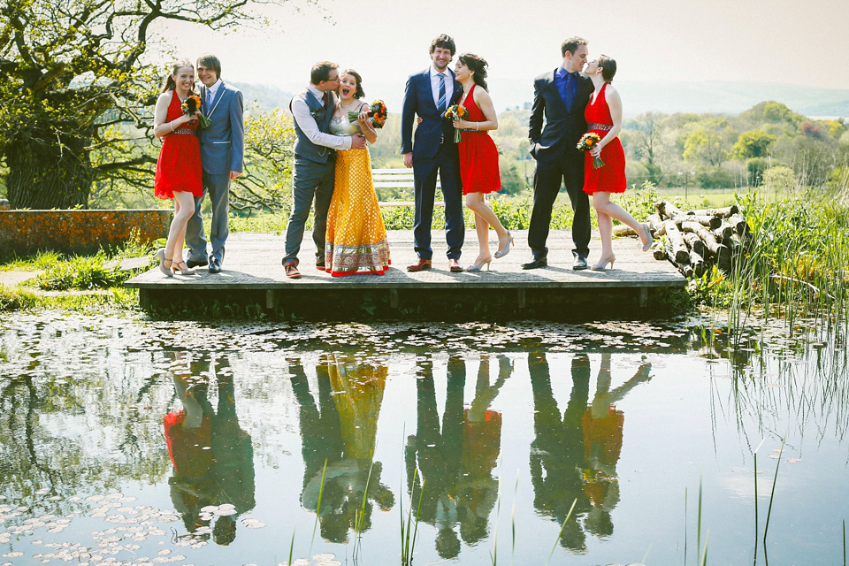 science lab inspired wedding, scientist inspired wedding, summer neverland photography, folly farm bristol weddings, bright and colourful weddings, quirky weddings, alternative weddings