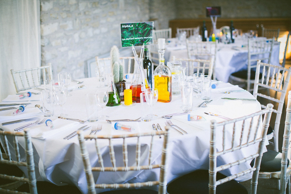 science lab inspired wedding, scientist inspired wedding, summer neverland photography, folly farm bristol weddings, bright and colourful weddings, quirky weddings, alternative weddings