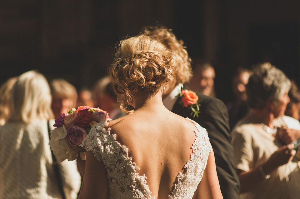 village hall wedding, northumberland weddings, alexa penberty photography, coral colour weddings, summer weddings