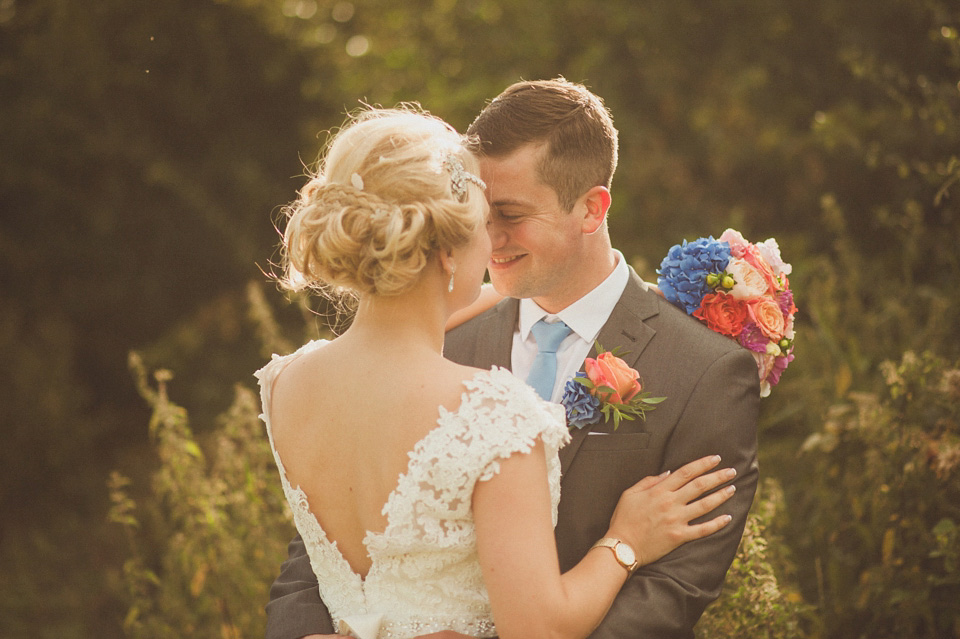 village hall wedding, northumberland weddings, alexa penberty photography, coral colour weddings, summer weddings