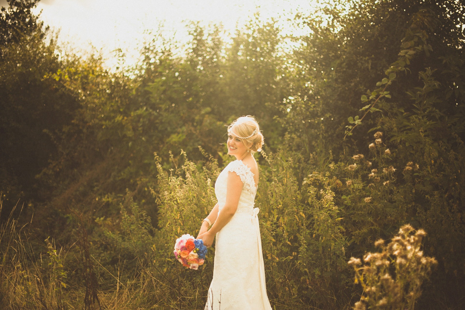 village hall wedding, northumberland weddings, alexa penberty photography, coral colour weddings, summer weddings