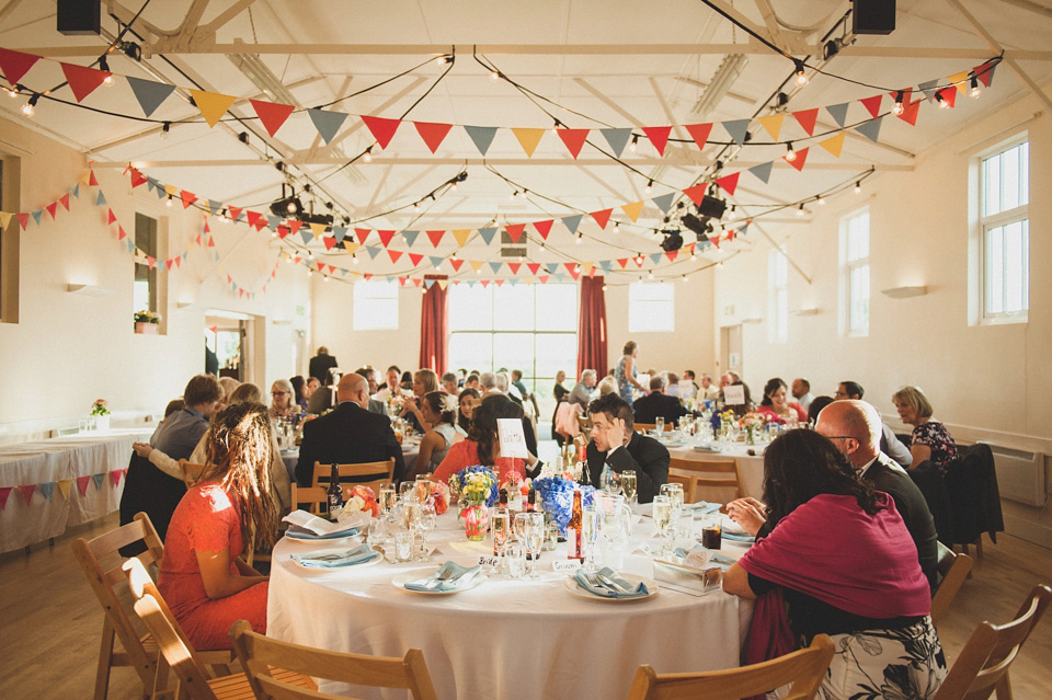 village hall wedding, northumberland weddings, alexa penberty photography, coral colour weddings, summer weddings