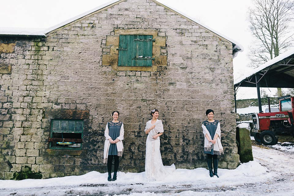 maggie sottero, snowy wedding, winter wedding, brighton photography