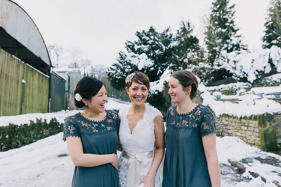 maggie sottero, snowy wedding, winter wedding, brighton photography