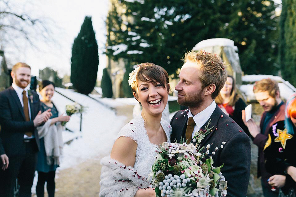 maggie sottero, snowy wedding, winter wedding, brighton photography