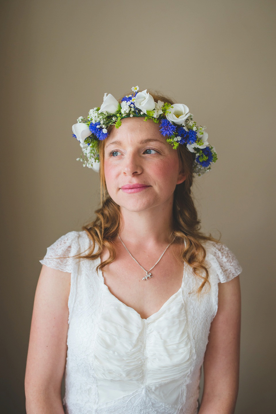 wpid354562 1930s vintage wedding dress flower crown yorkshire dales wedding 3