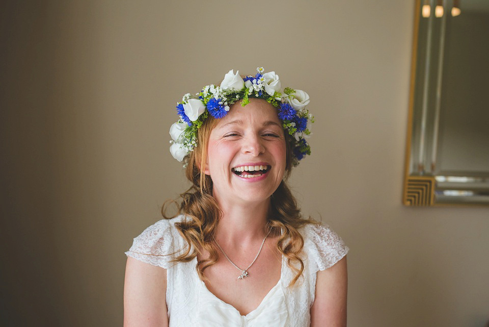 wpid354584 1930s vintage wedding dress flower crown yorkshire dales wedding 15