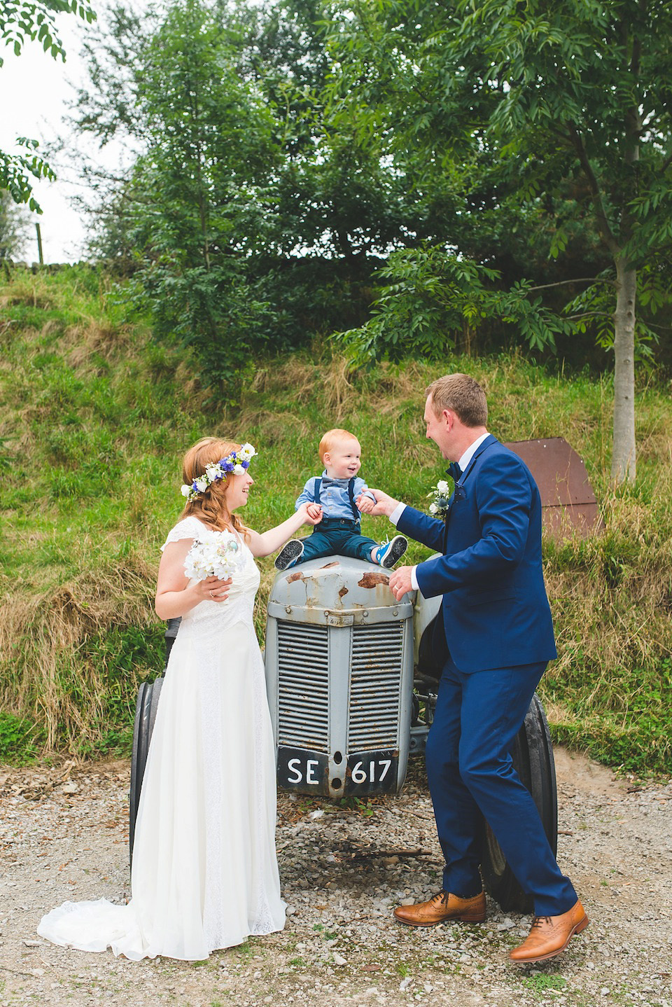 wpid354645 1930s vintage wedding dress flower crown yorkshire dales wedding 44