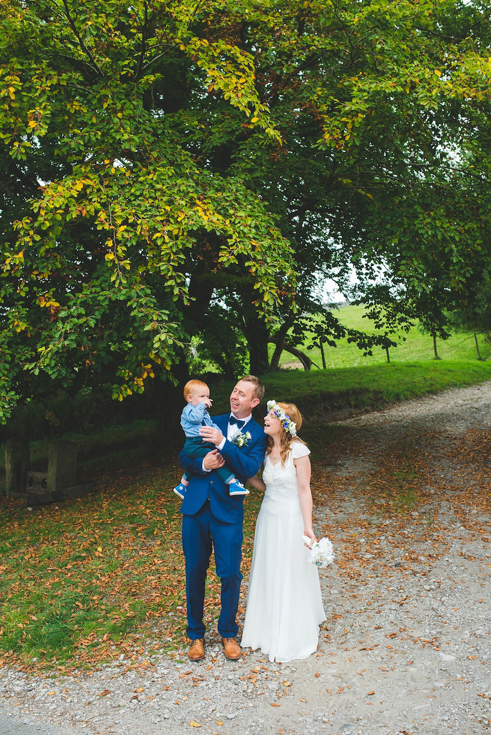 wpid354667 1930s vintage wedding dress flower crown yorkshire dales wedding 54