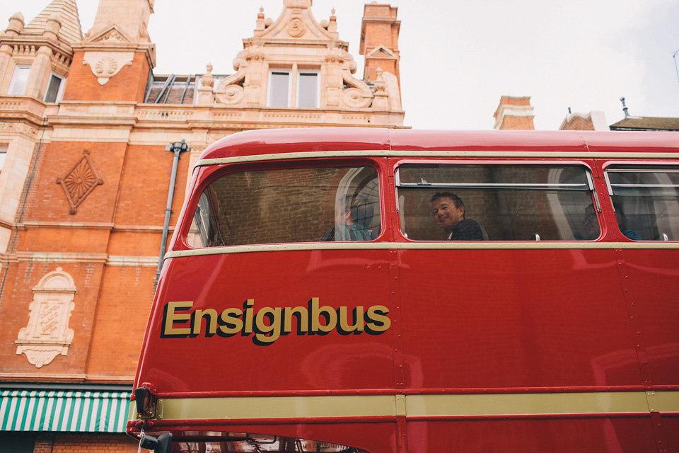 slipper satin, charlie brear, london pub wedding, LM Weddings Photography