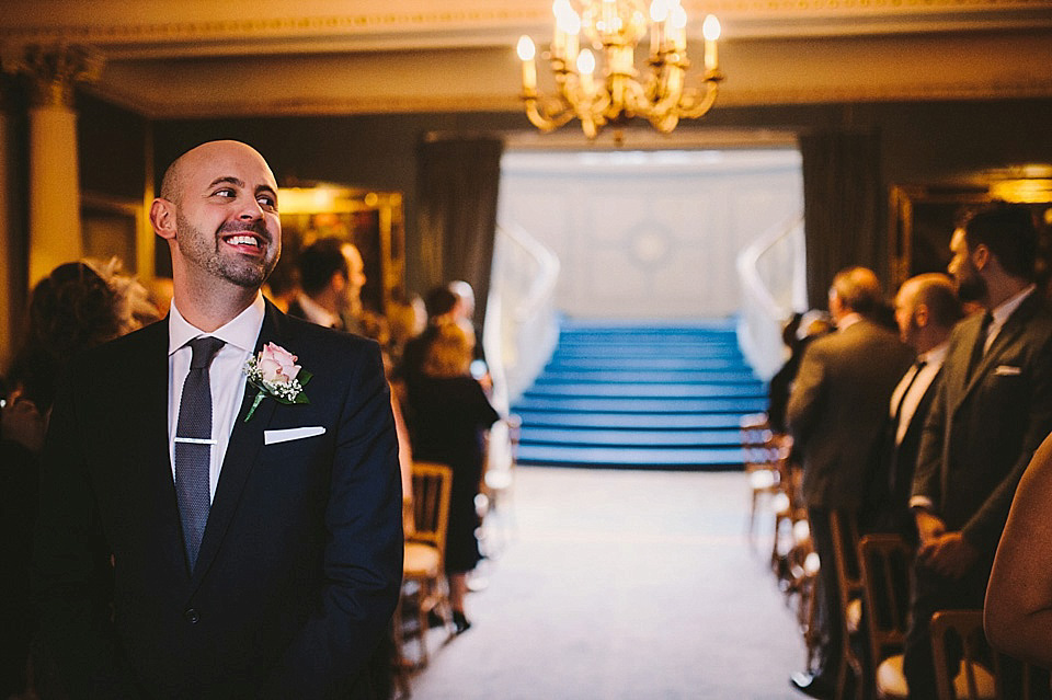 A Sparkly Winter Wedding in Mayfair with a Sesay Bridalwear Gown | Love ...