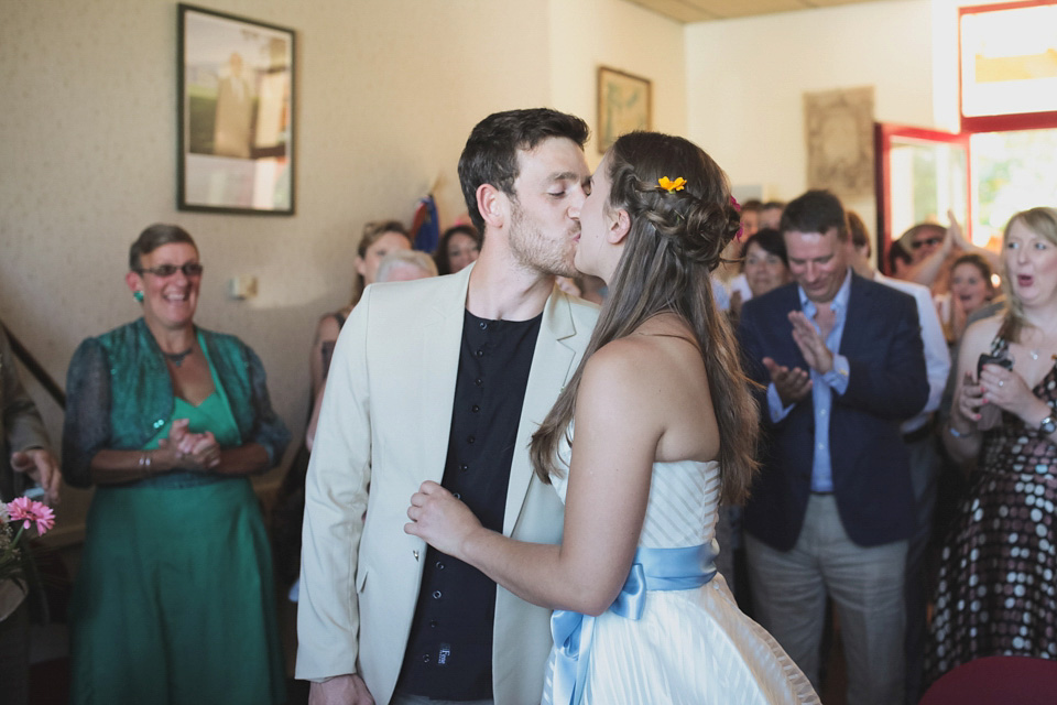 french wedding, wedding in france, sally t photography, 50s wedding dress