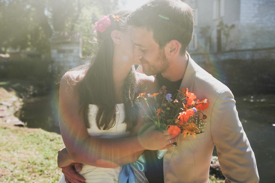 french wedding, wedding in france, sally t photography, 50s wedding dress