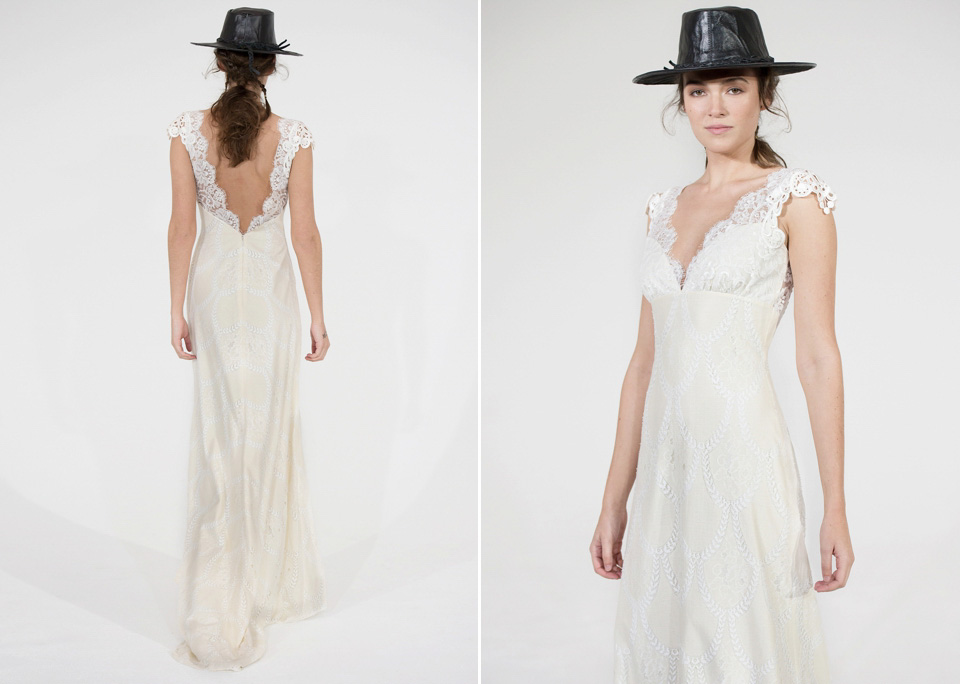 claire pertibone, romantique, diffusion line, cowgirl bride, cowboy bride