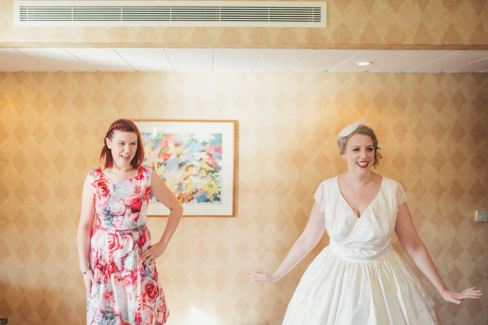 tyhneside cinema wedding, 50s birdcage, matt ethan photography